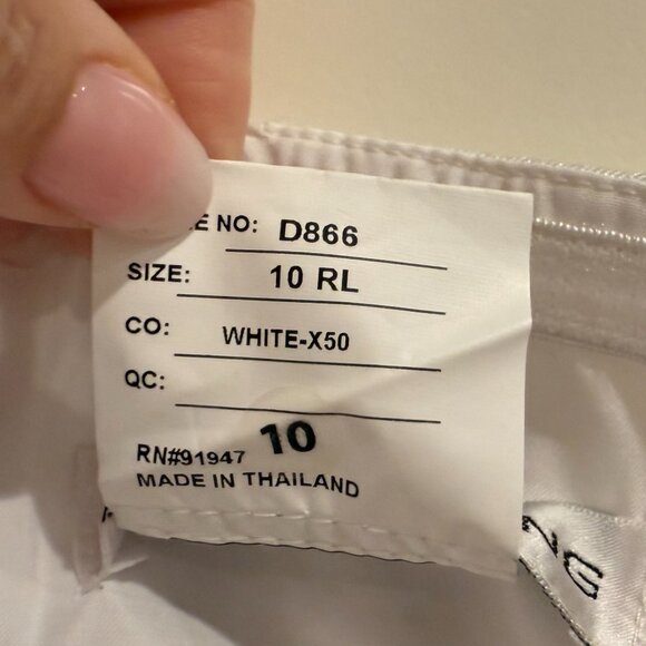 ALFRED SUNG Pearl & Bow Detail Strapless Cocktail Minidress - Picture 6 of 6